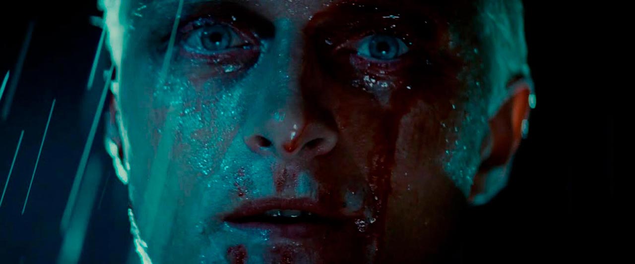 Roy Batty played by Rutger Hauer from Blade Runner